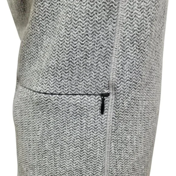 Senita Athletics Gray Quarter Zip Pullover Women’s Size Small Running Top - Picture 4 of 10